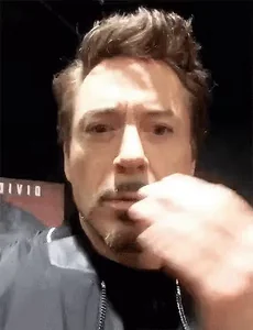 Tony Stark Blow A Kiss Kisses