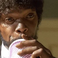 pulp fiction drinking