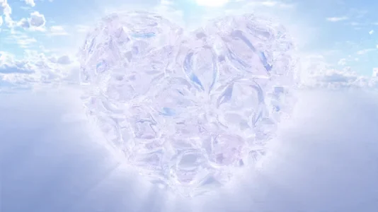 Сердце зацикленное небо нежное