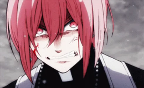 Astolfo Vanitas No Carte Anime Angry