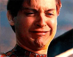 Spider Man Crying