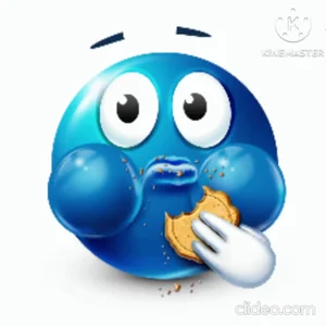 Pause Blue Emoji Meme