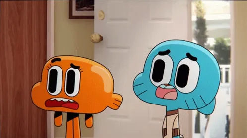 Scared Gumball Watterson Darwin