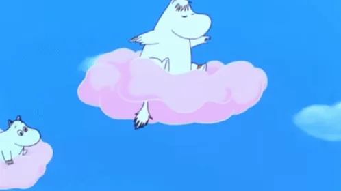 Moomin Mumin Cloud