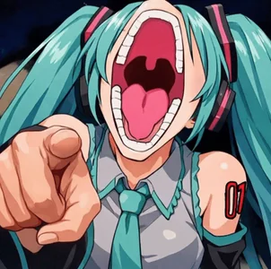 Hatsune Miku Laughing
