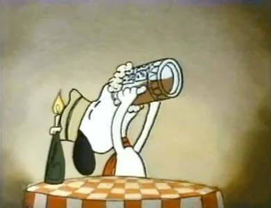 Cartoon Drink Beer