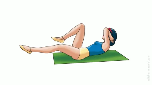 Fitness Workout Snow White