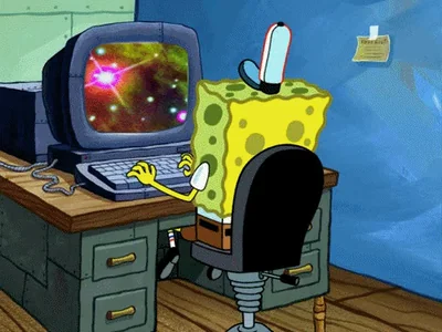spongebob squarepants computer