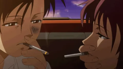 black lagoon smoking