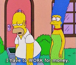 Homer Simpson Work