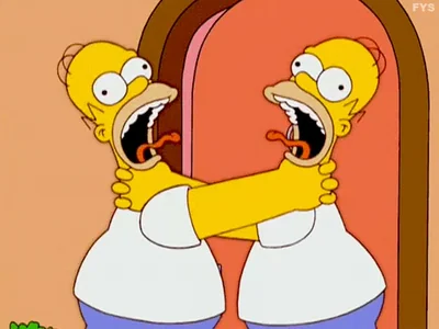 Treehouse Of Horror Xiii Реакция Гомер Симпсон