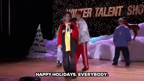 mean girls happy holidays