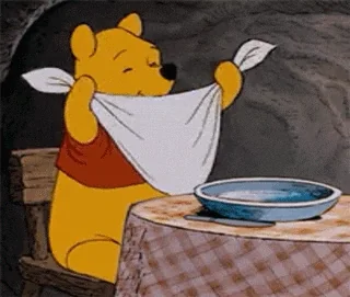 Excited Winnie The Pooh
