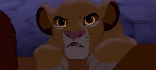angry the lion king