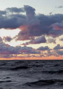 Море Природа Облака