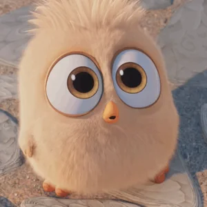 Милый Angry Birds Показывает Язык
