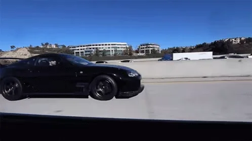 Driving Tj Hunt On The Way
