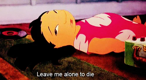 sad lilo and stitch
