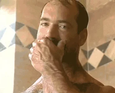 moustache thumbs up