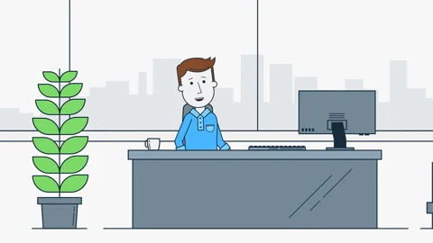 Бизнес Бизнесмен Computer