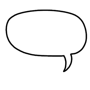 Прозрачный Speech Balloon Word Bubble