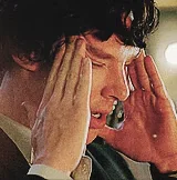 frustrated sherlock holmes