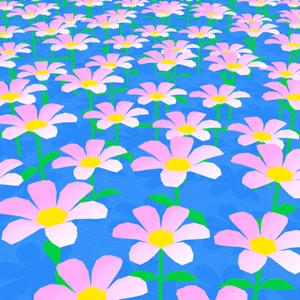 Цветы Лето Яркий