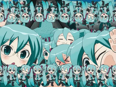 hatsune miku chibi