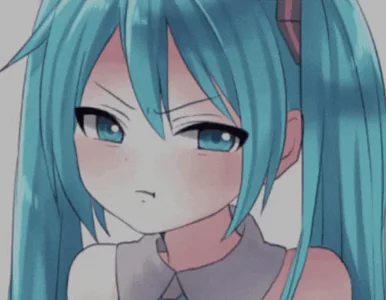 Angry Hatsune Miku