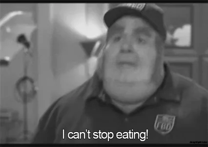 Austin Powers Eating