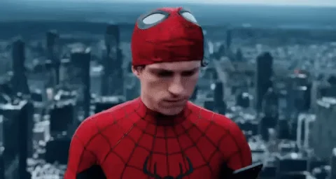 Sad Peter Parker