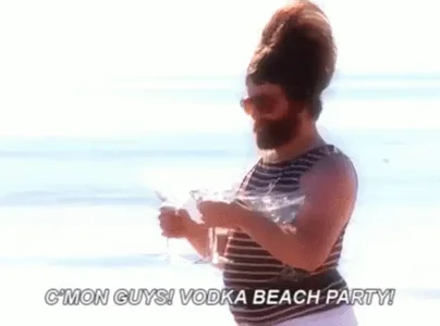 vodka beach party
