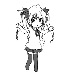 dance anime girl
