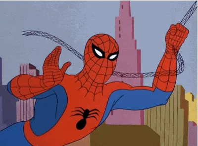 Waving Spider-Man