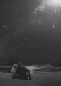 black and white love