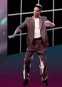 Dancing Man Lets Dance Dancefloor