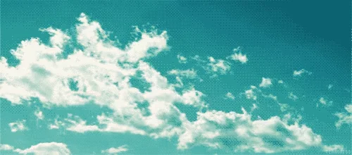 partly cloudy sky