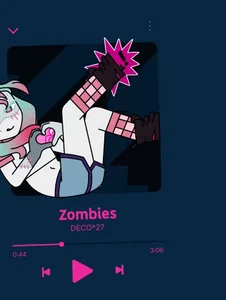 Animation Miku Zombies