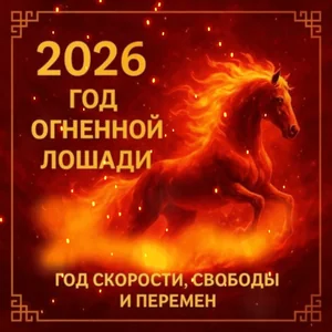 Лошадь Новыйгод Краснаялошадь