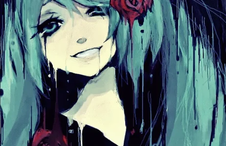 hatsune miku smile