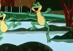 Лягушка союзмультфильм  весело прыгать