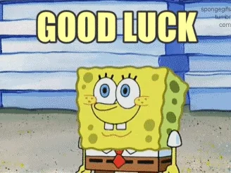 Spongebob Squarepants Good Luck