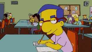 The Simpsons Flirt