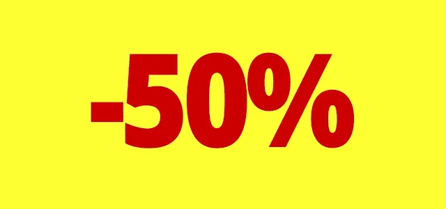 Скидка 50%