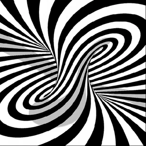 hypnotizing black and white