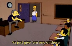 homer simpson teacher