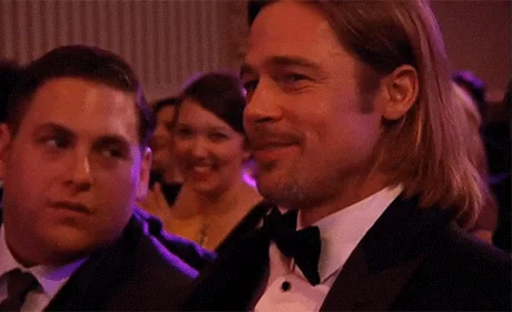 Brad Pitt Kiss