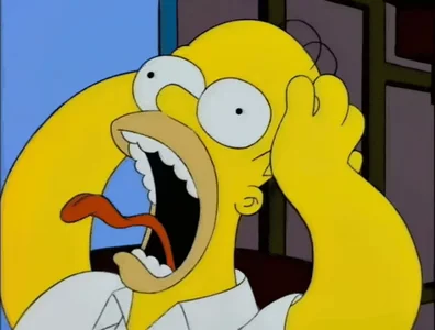 Screaming Homer Simpson