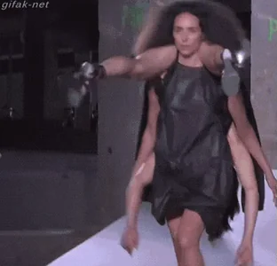 fashion runway model