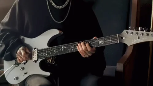 Playing Guitar Tim Henson